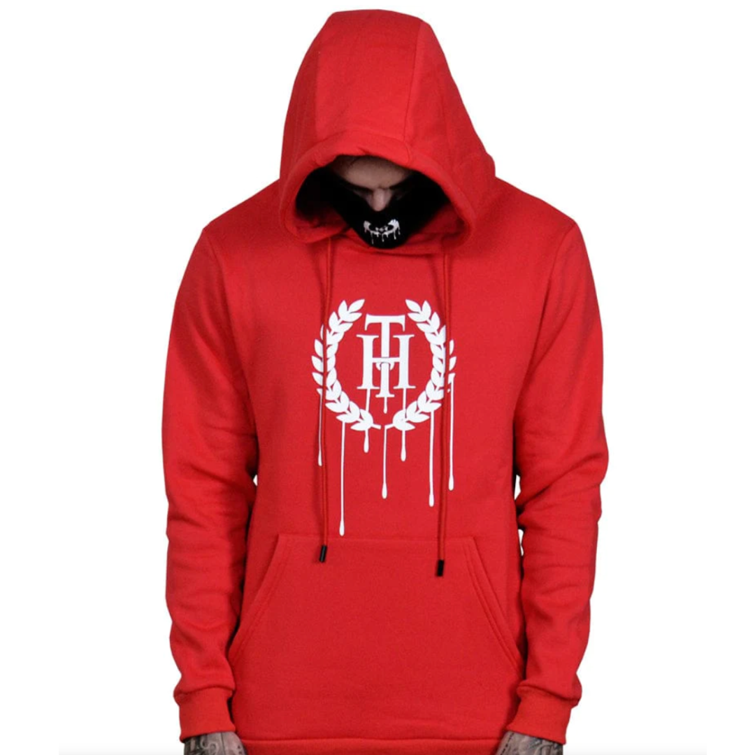 Dripping Essentials Pull Over Hoodie RED