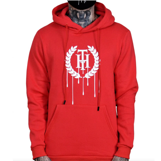 Dripping Essentials Pull Over Hoodie RED