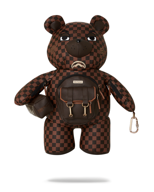 CHECKMATE ROYALE MONEYBEAR TEDDYBEAR BACKPACK (TACTICAL)