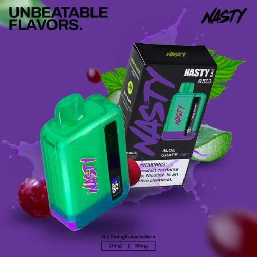 Nasty Bar Vape - 8500 ALOE GRAPE